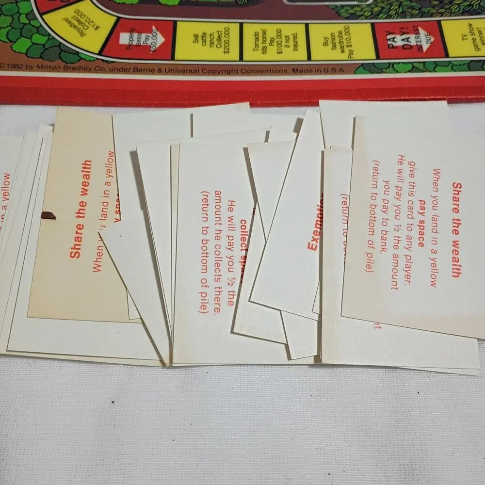 1985 Milton Bradley The Game of Life Complete!